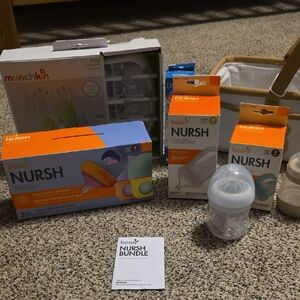 Boon Nursh Baby Bottle Bundle